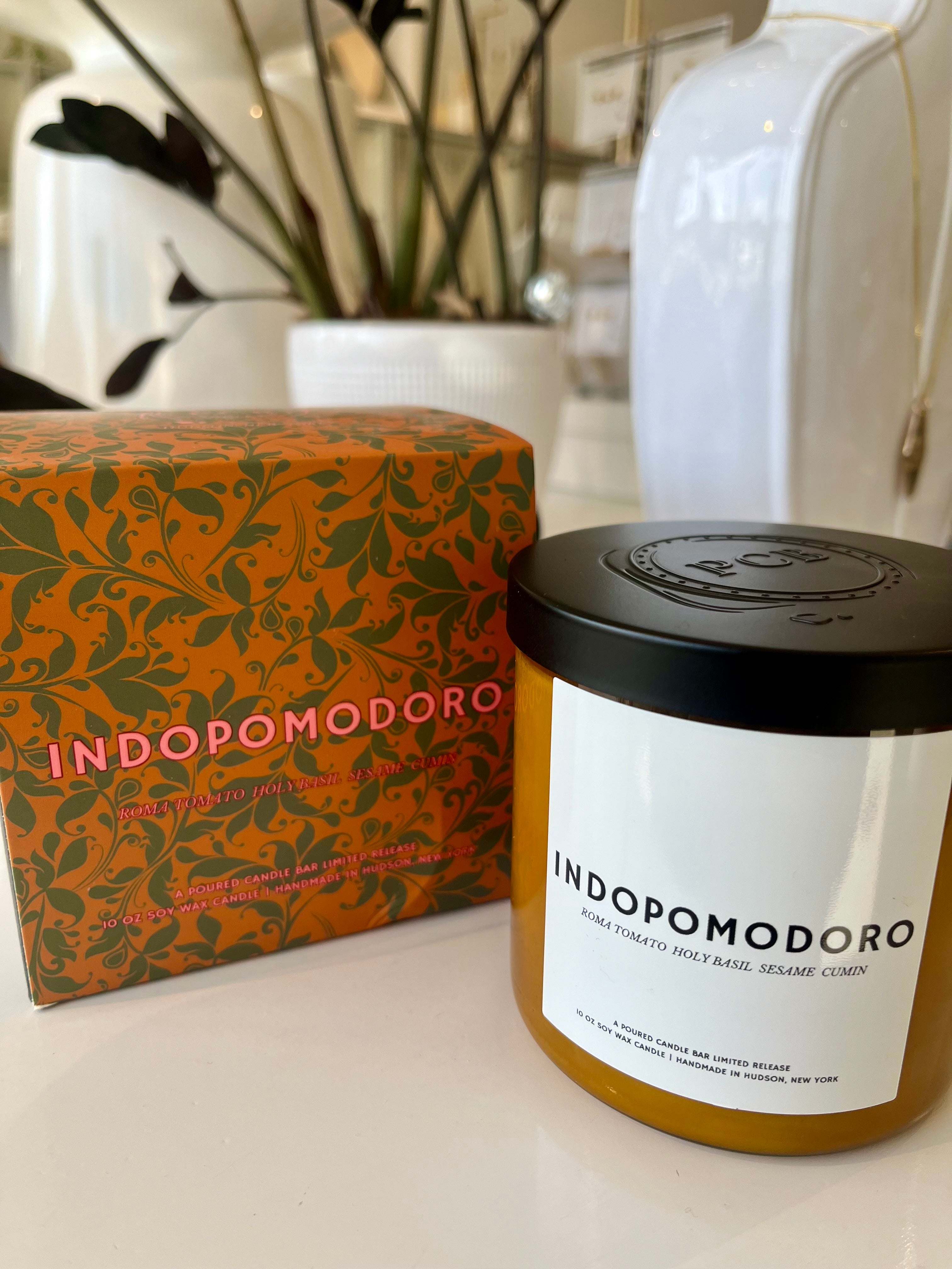 Indopomodoro Candle
