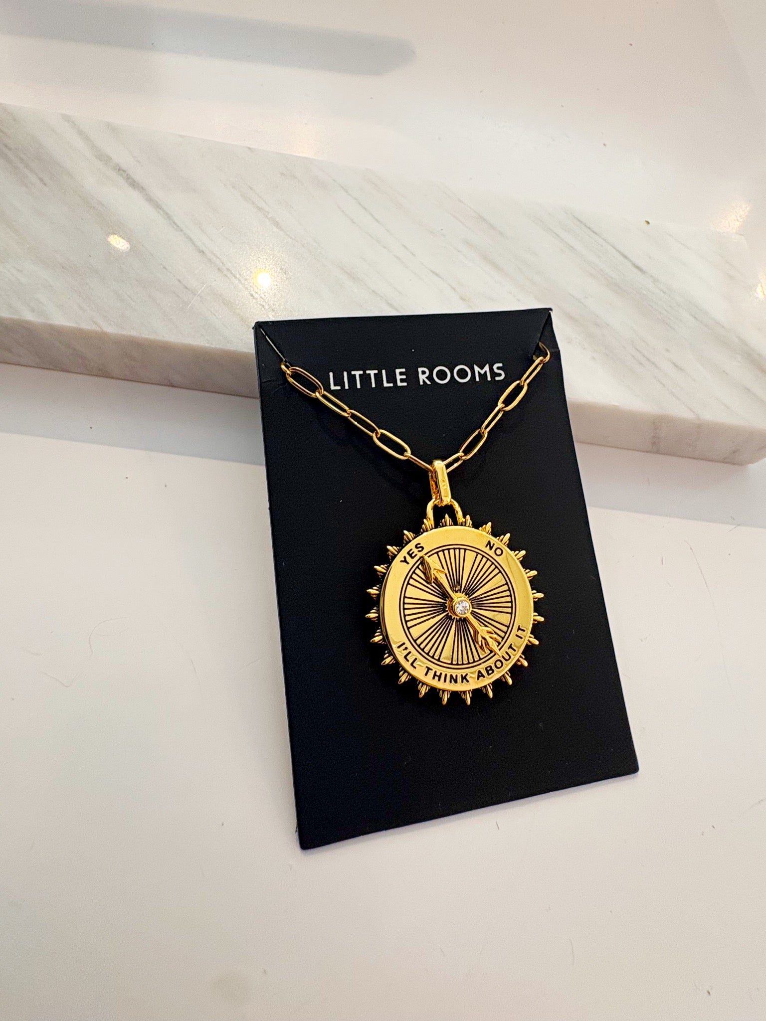 Decider Necklace {Gold}