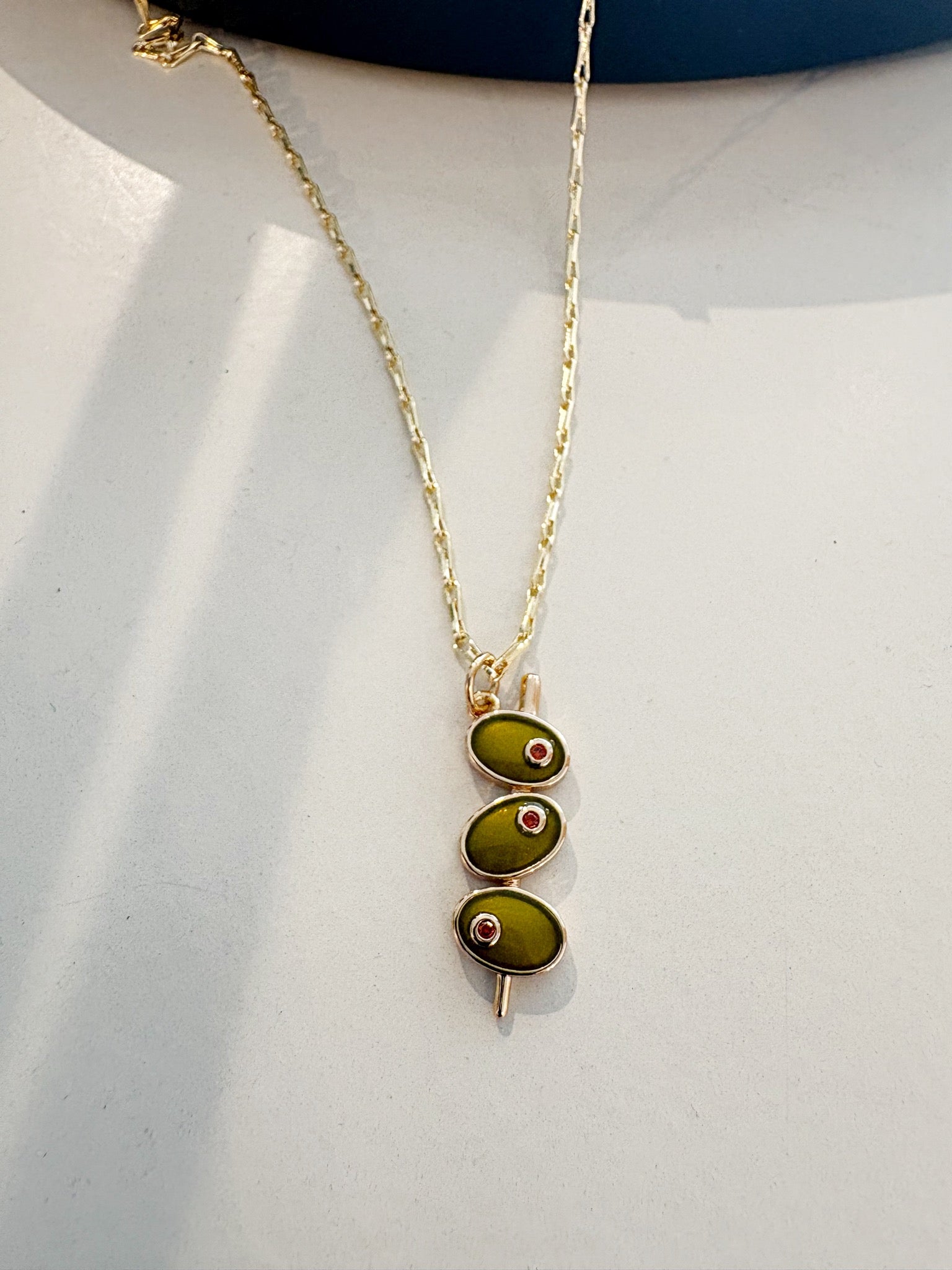 Capri Olives Odette Chain Necklace {Gold}