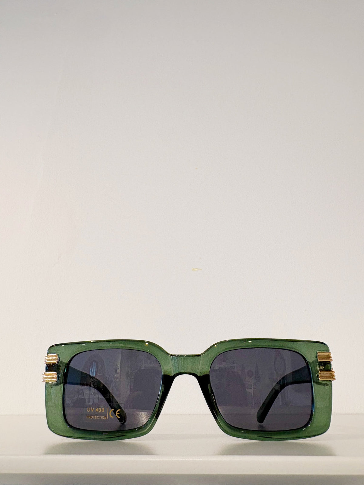 Malibu Sunglasses {Transparent Green}