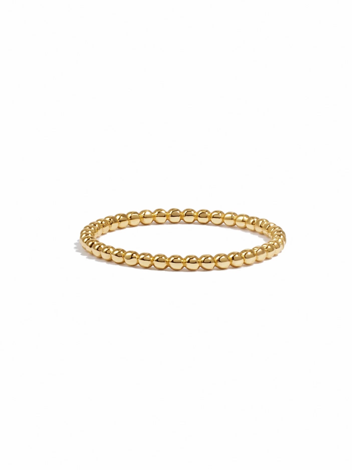 Beaded Ring {Gold}