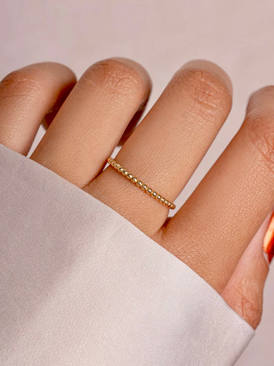 Beaded Ring {Gold}