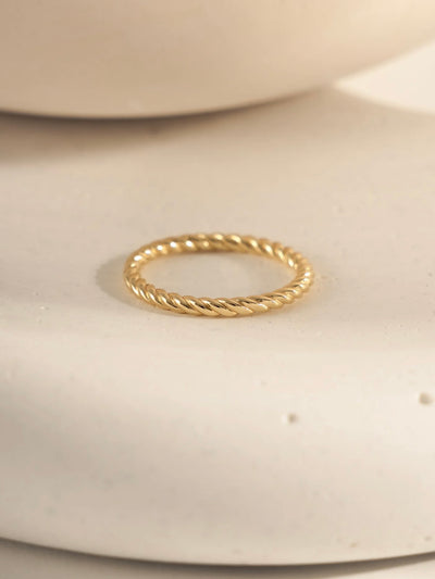 Bold Spiral Ring {Gold}