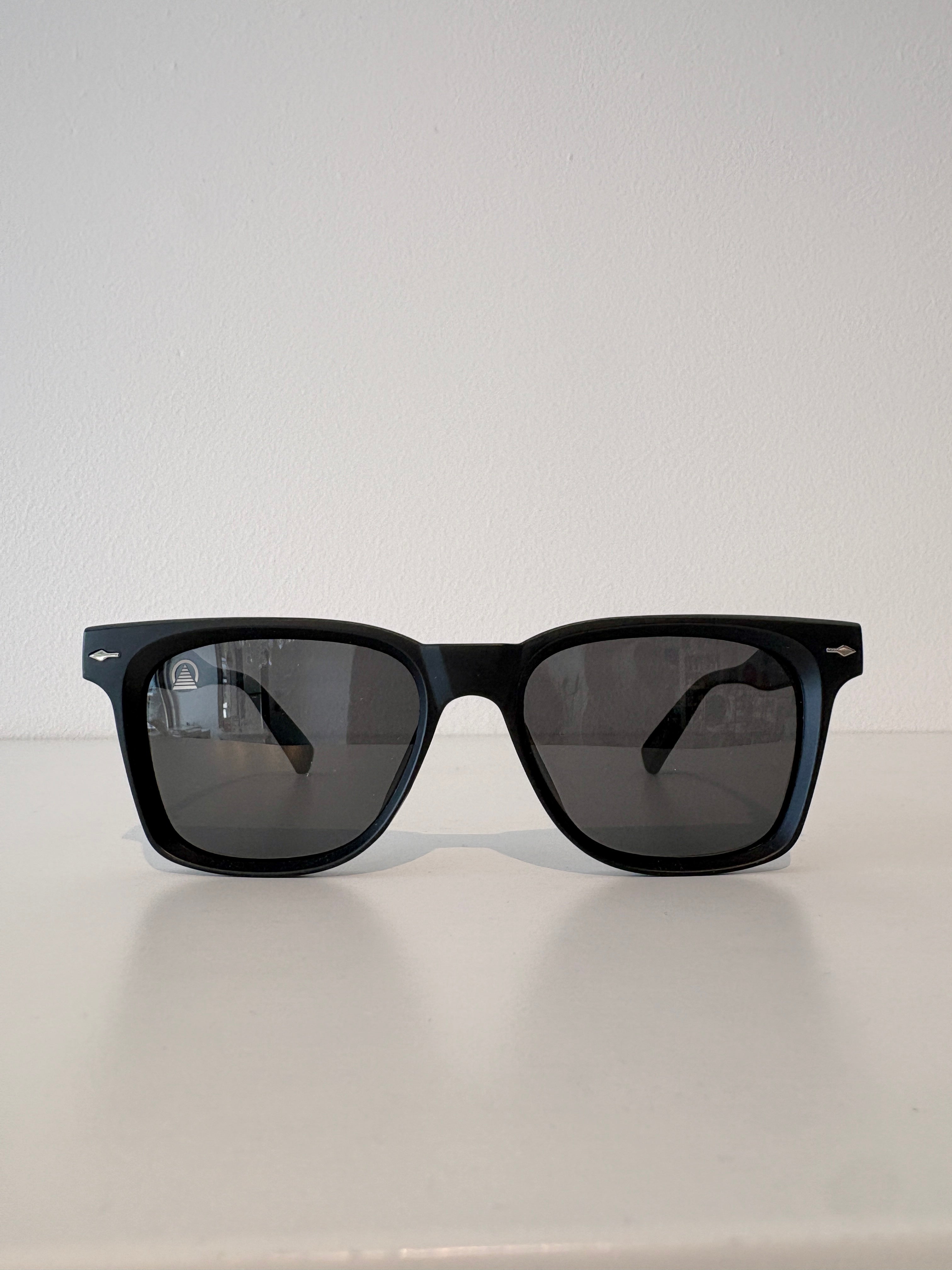 Sebastian Cho Surfer Sunglasses {Matte Black/Black}
