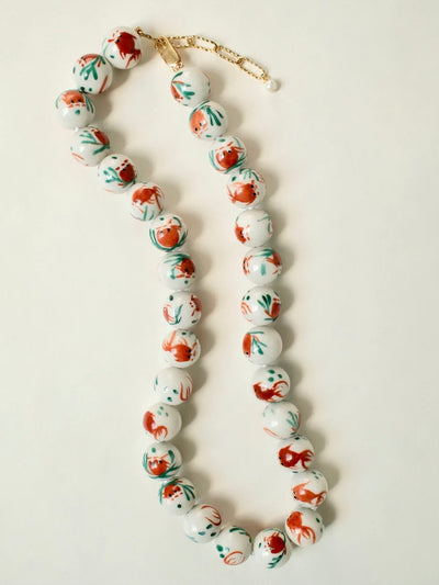 Koi Strand Necklace {Gold}