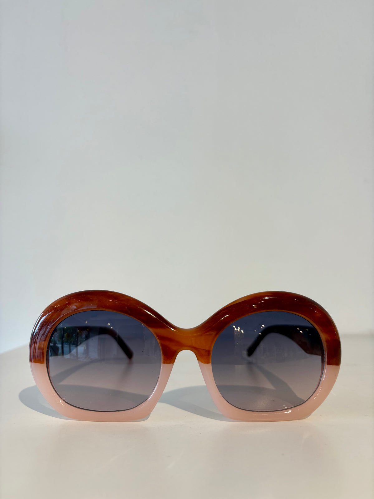 Daria Sunglasses {Mahogany/Petal}