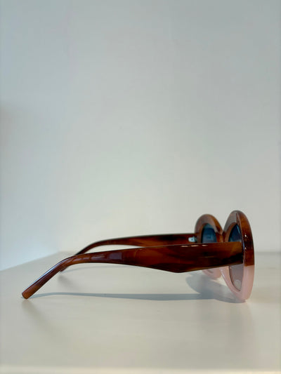 Daria Sunglasses {Mahogany/Petal}