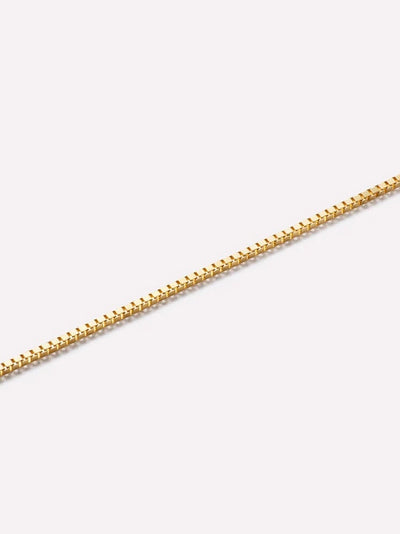 Mini Box Chain Bracelet {10k}