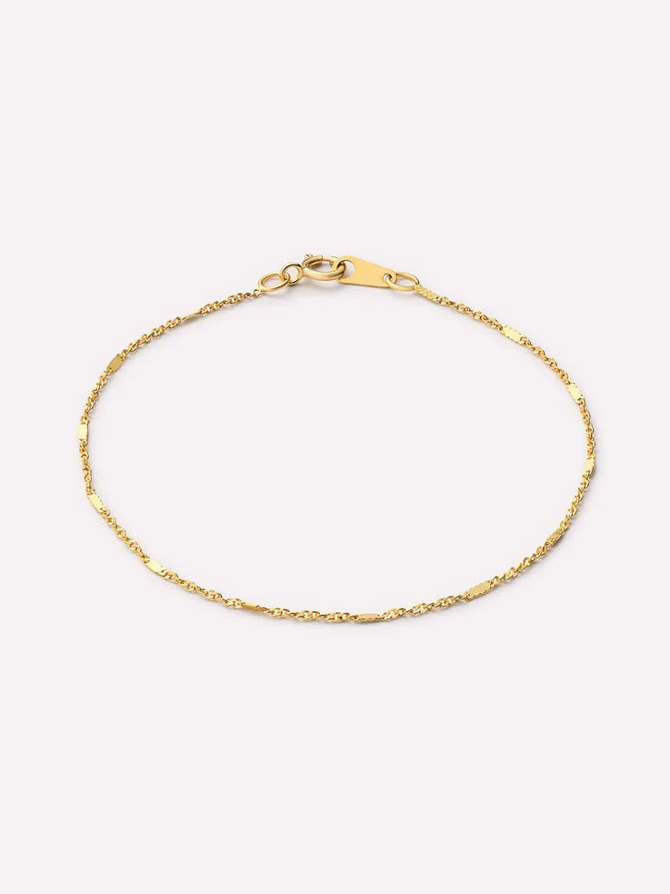 Singapore Chain Bracelet {10k}