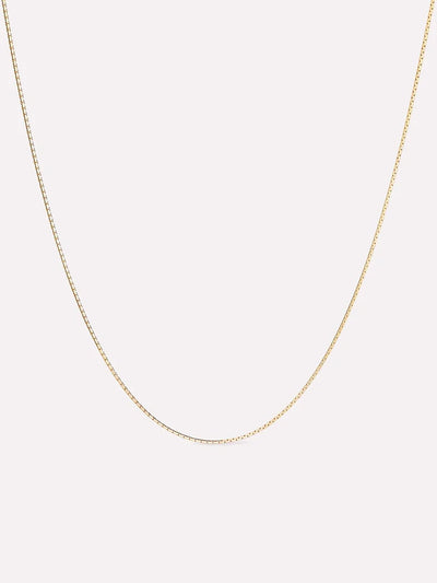 Silk Chain Necklace {10k}