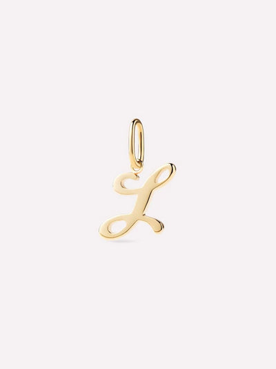 Script Letter Charms {10k}