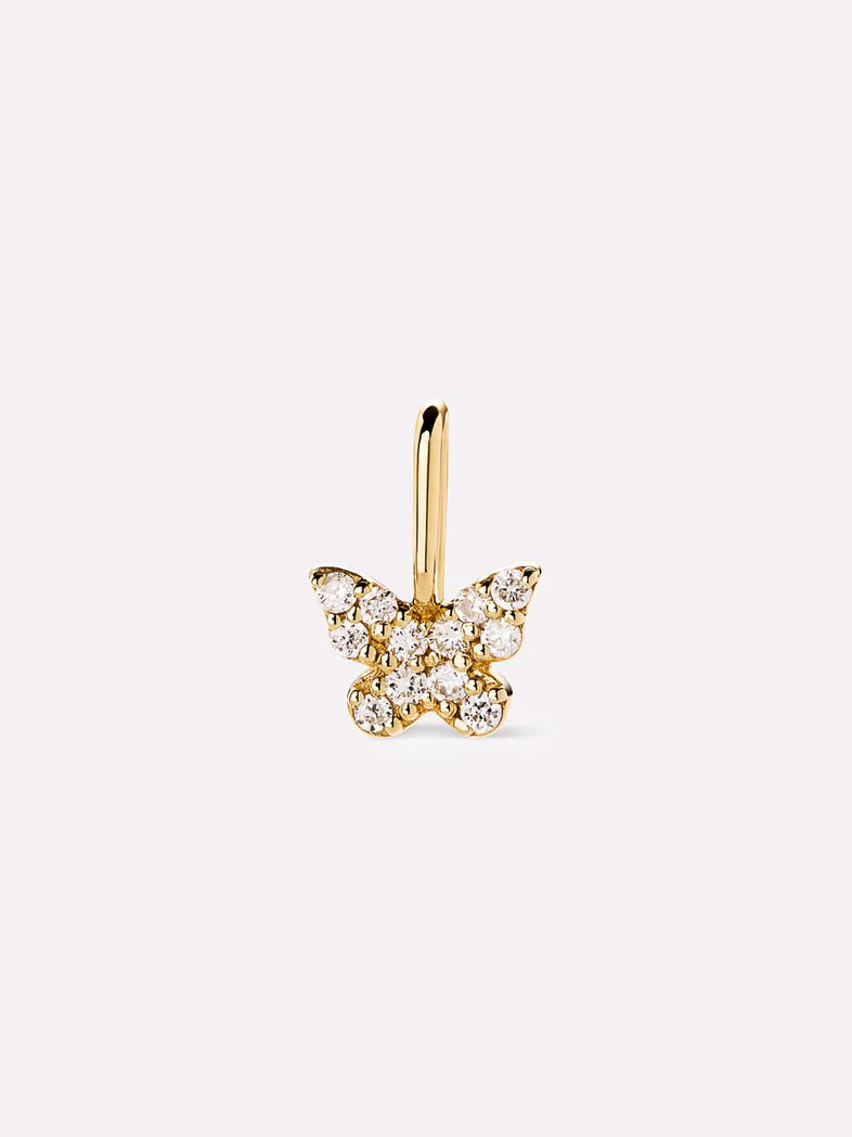 Mini Butterfly Charm {10k}