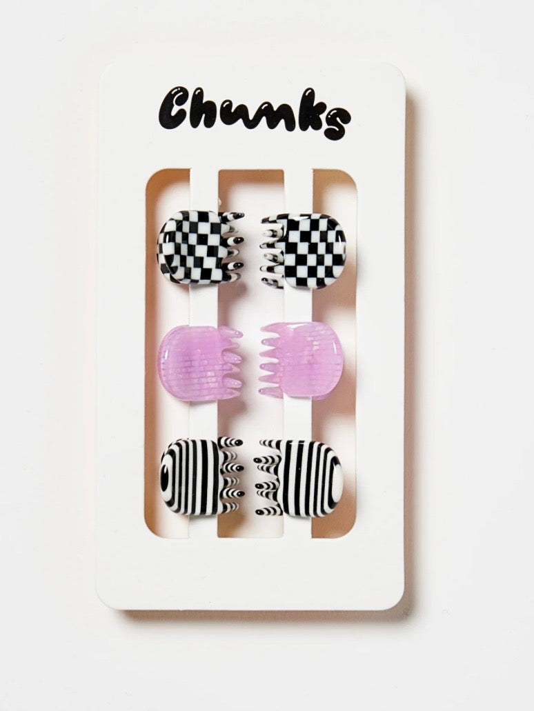 Micro Hair Claw Set {Geo}