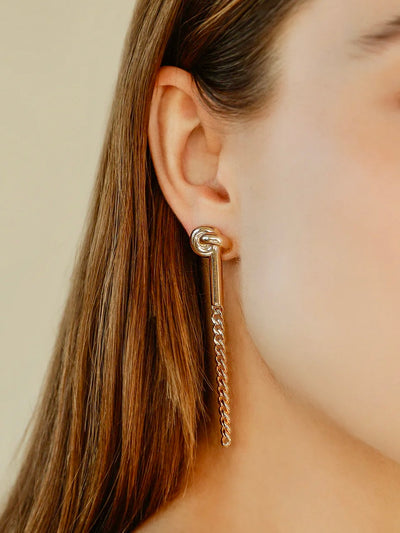 Devin Duster Earrings {Gold}
