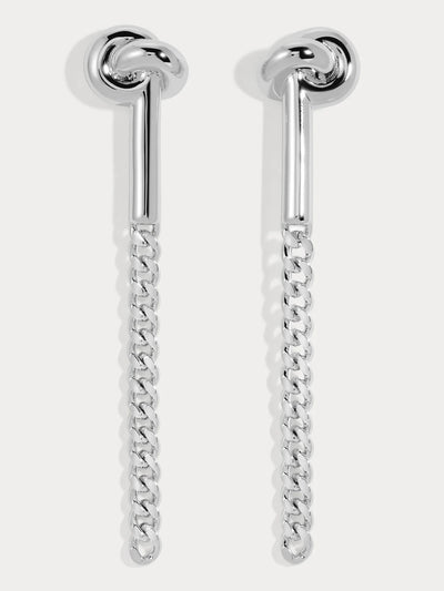 Devin Duster Earrings {Silver}