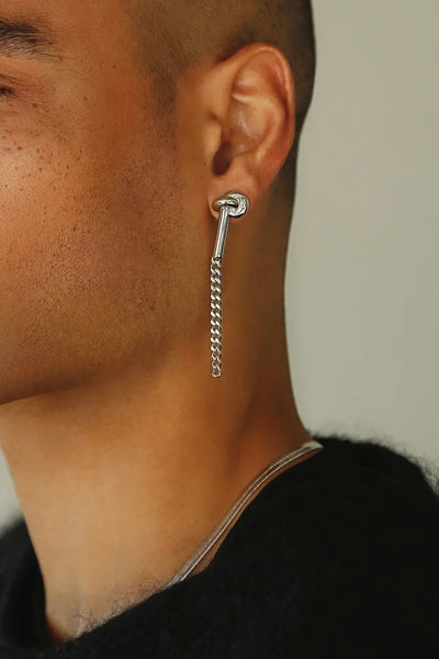 Devin Duster Earrings {Silver}