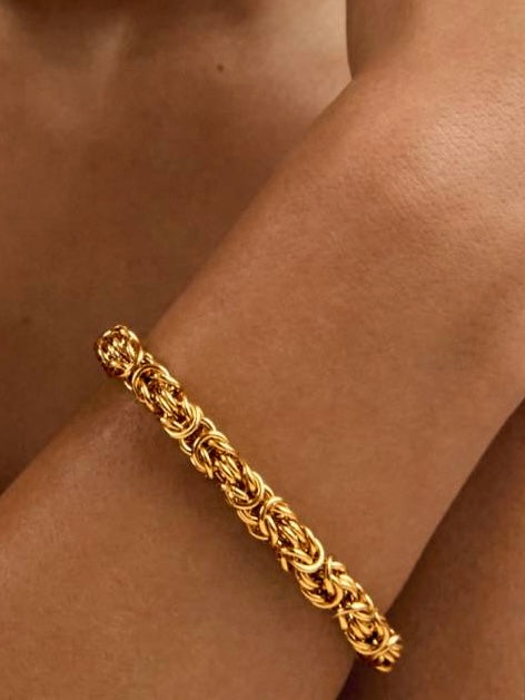 Heritage Chain Bracelet {Gold}
