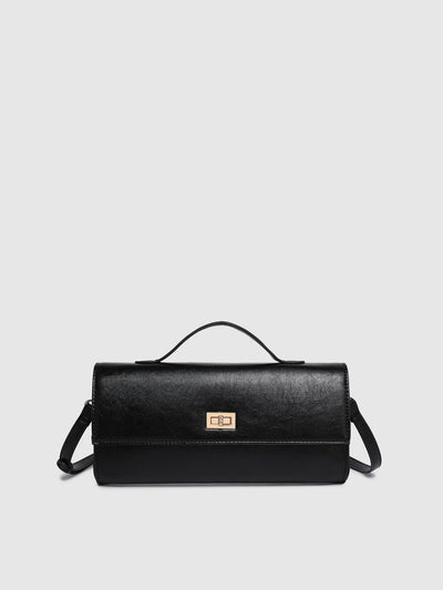 Delaney Clutch Crossbody {Black}
