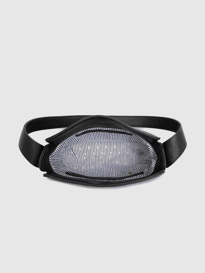 Maddie Shoulder Crossbody Bag {Black}