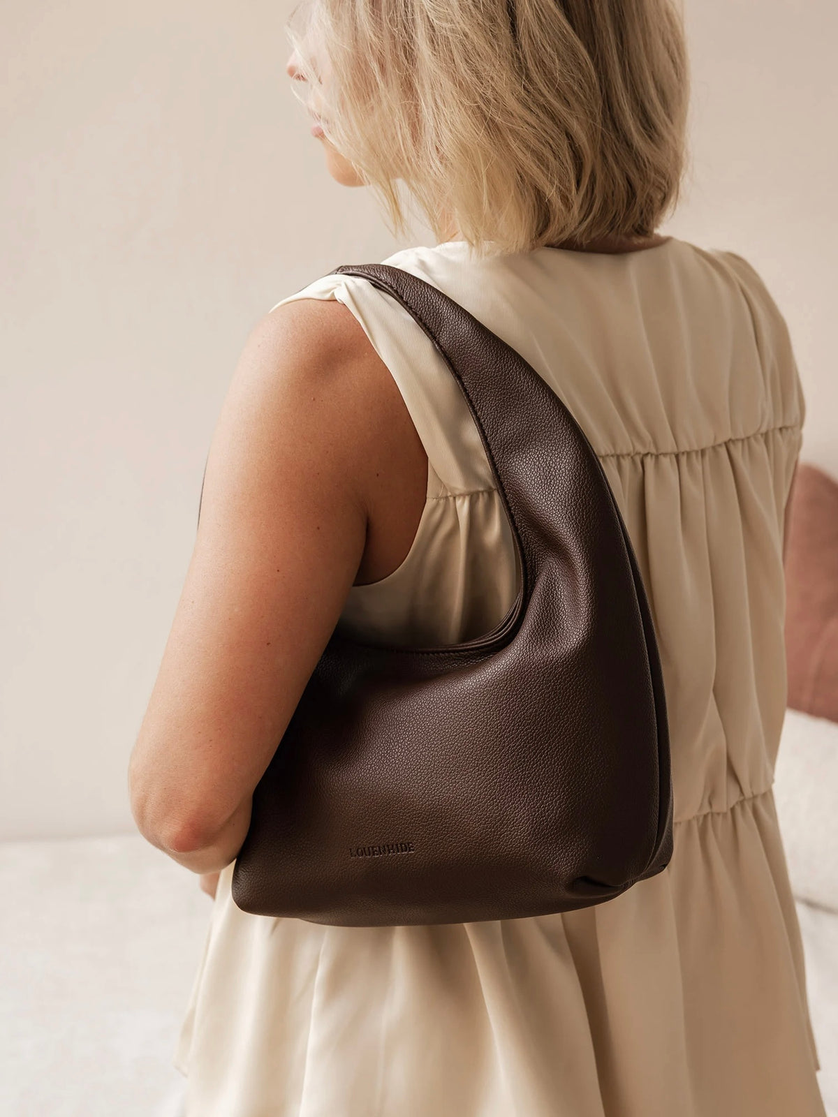 Mini Monaco Shoulder Bag {Chocolate}