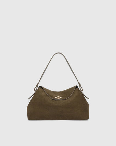 Nicole Handbag {Suede Olive}