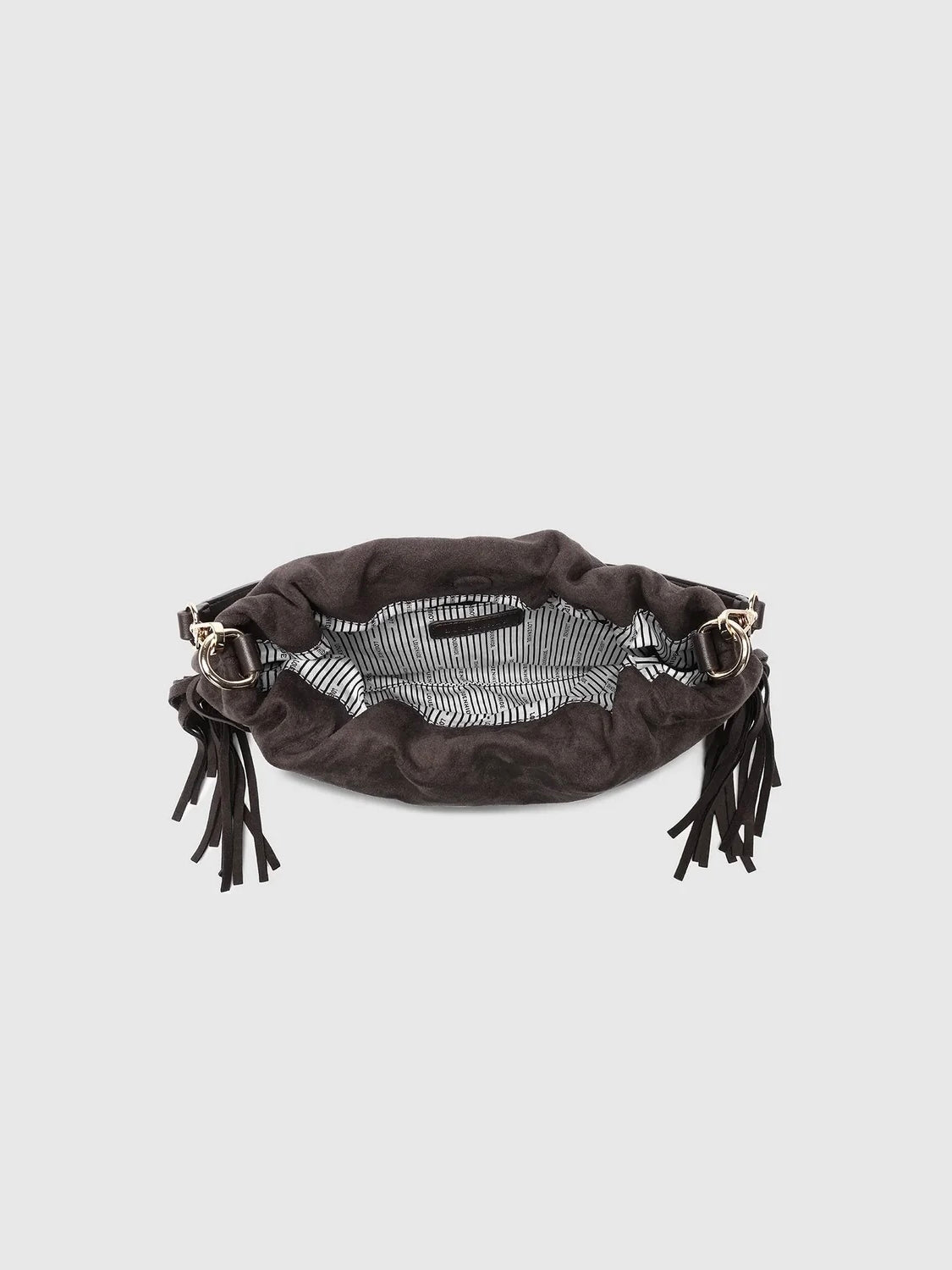 Reese Shoulder Bag {Suede Chocolate}