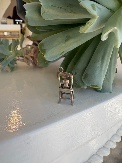Chair Charm {Silver/Estate}