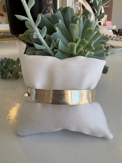 Hinge Bangle {Silver/Estate}