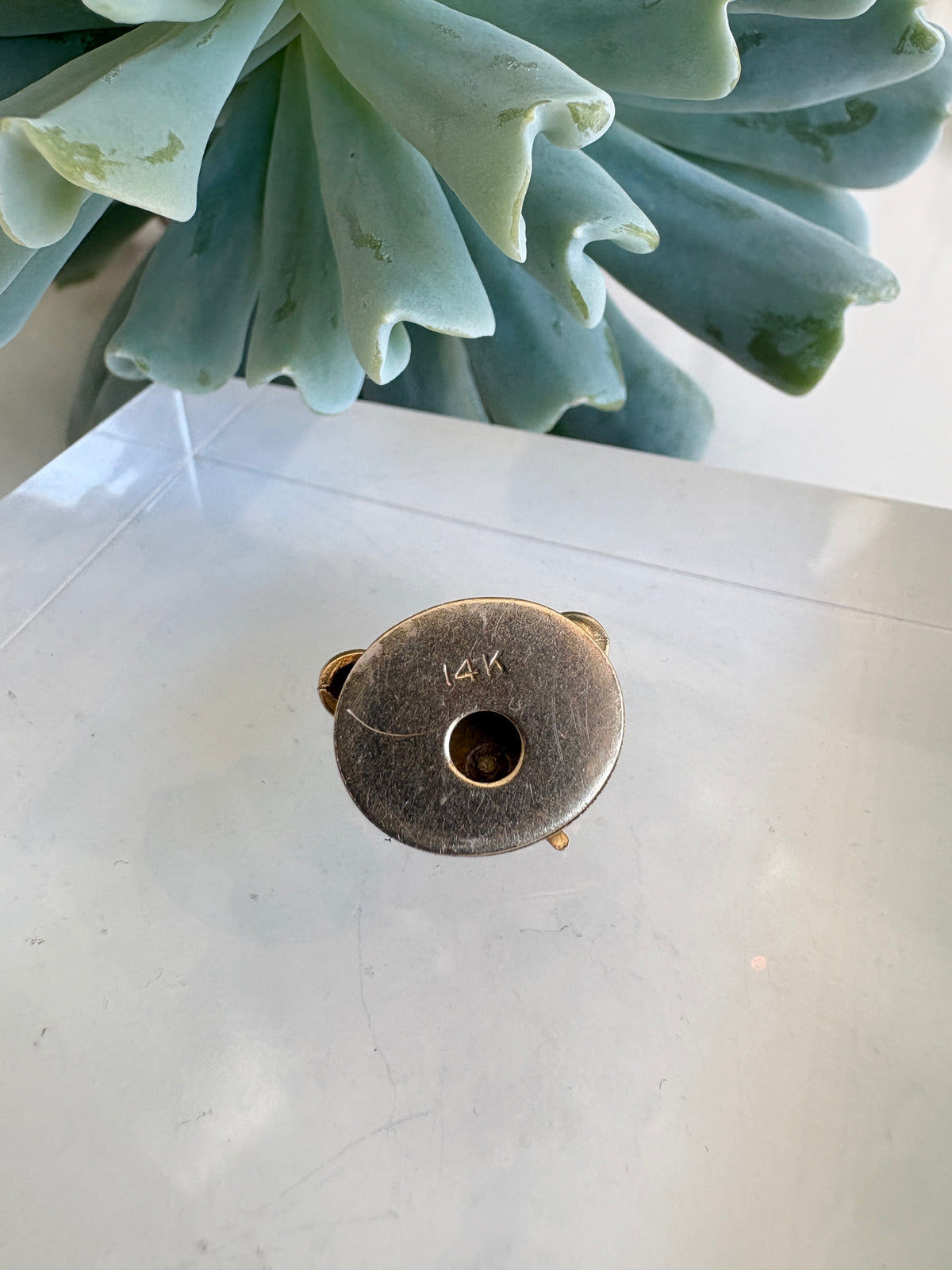 Rotary Telephone Charm {Estate/14kt}