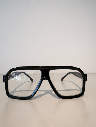 Sebastian Cho Bold Aviator {Black/Clear}