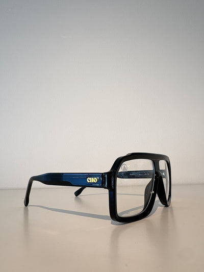 Sebastian Cho Bold Aviator {Black/Clear}