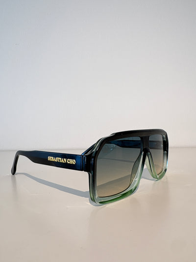 Sebastian Cho Bold Aviator {Black/Mint}