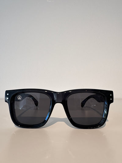 Sebastian Cho Sunglasses {Black/Purple Tortoise}