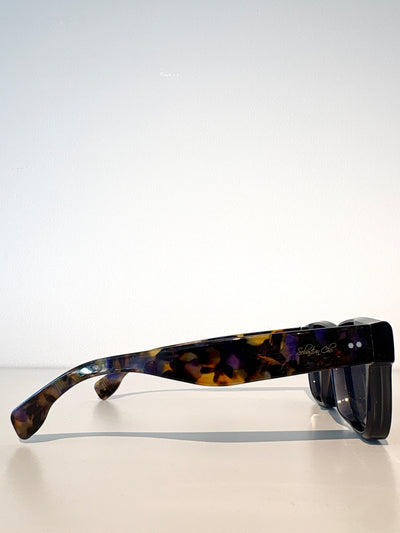 Sebastian Cho Sunglasses {Black/Purple Tortoise}