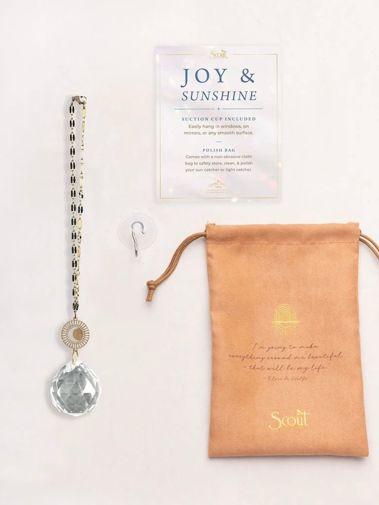 Pocket Suncatcher {Radiating Moon}