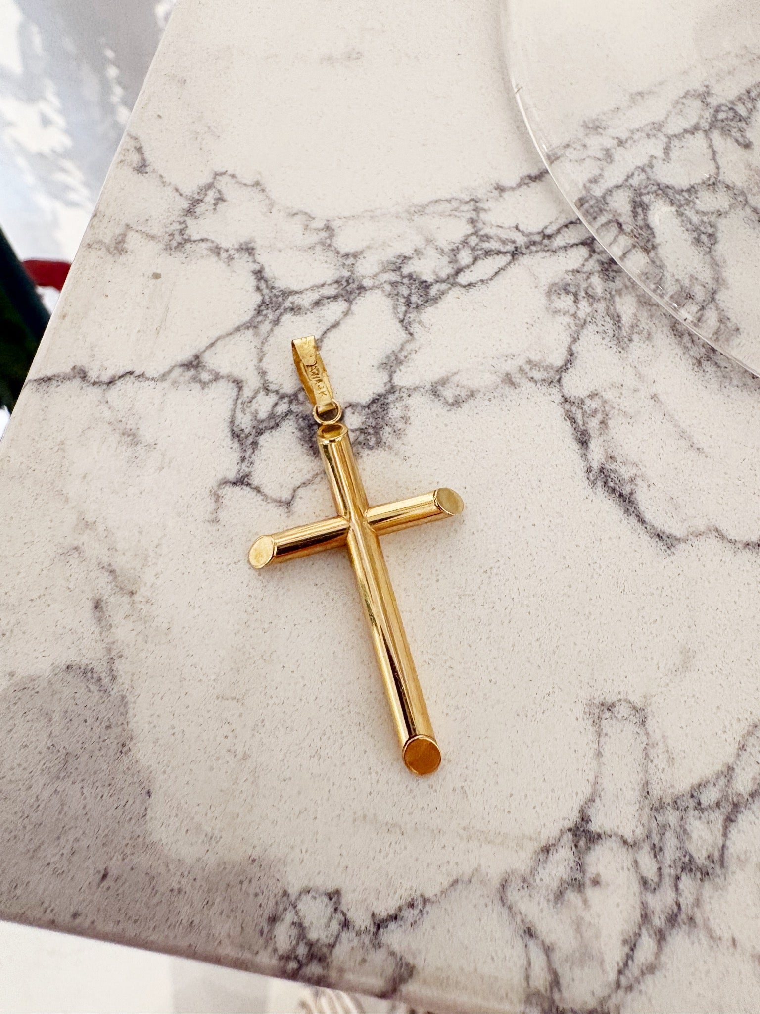 Classic Cross Pendant {14kt/Estate}