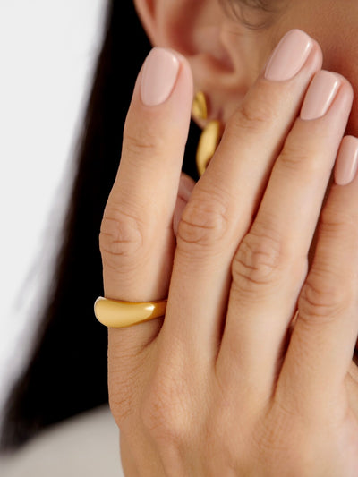 Aura Dome Ring {Gold}