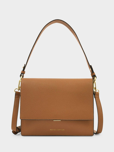 Orla Divided Crossbody Bag {Cognac}