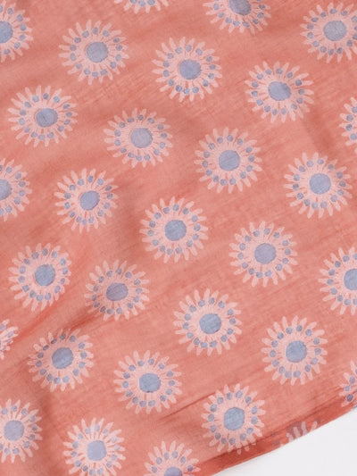 Sunflower Handwoven Scarf {Dark Terracotta}