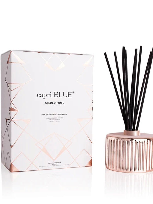 Pink Grapefruit & Prosecco Gilded Reed Diffuser