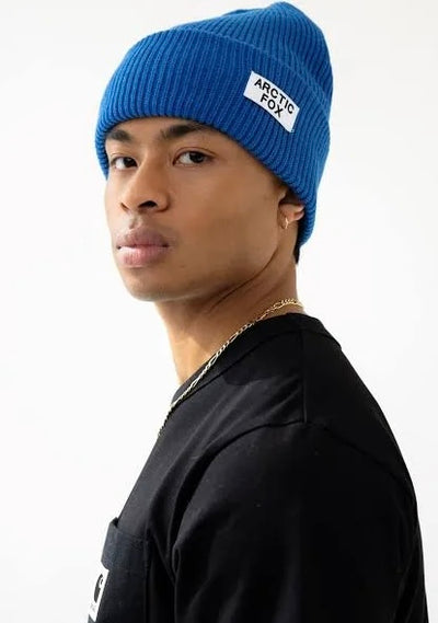 Recycled Bottle Beanie {Ocean Blue}