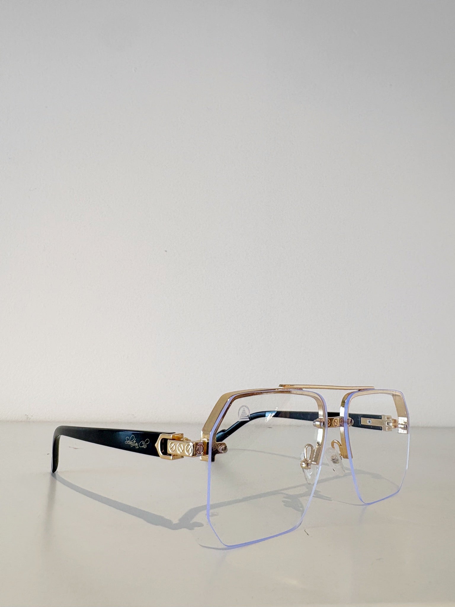 Sebastian Cho Blue Light Glasses {Gold/Clear}