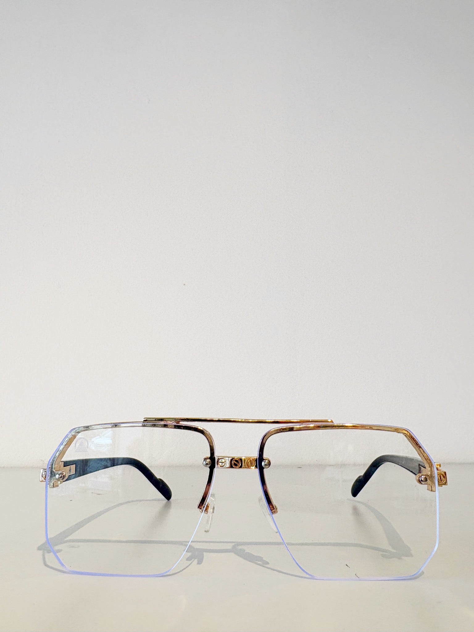Sebastian Cho Blue Light Glasses {Gold/Clear}