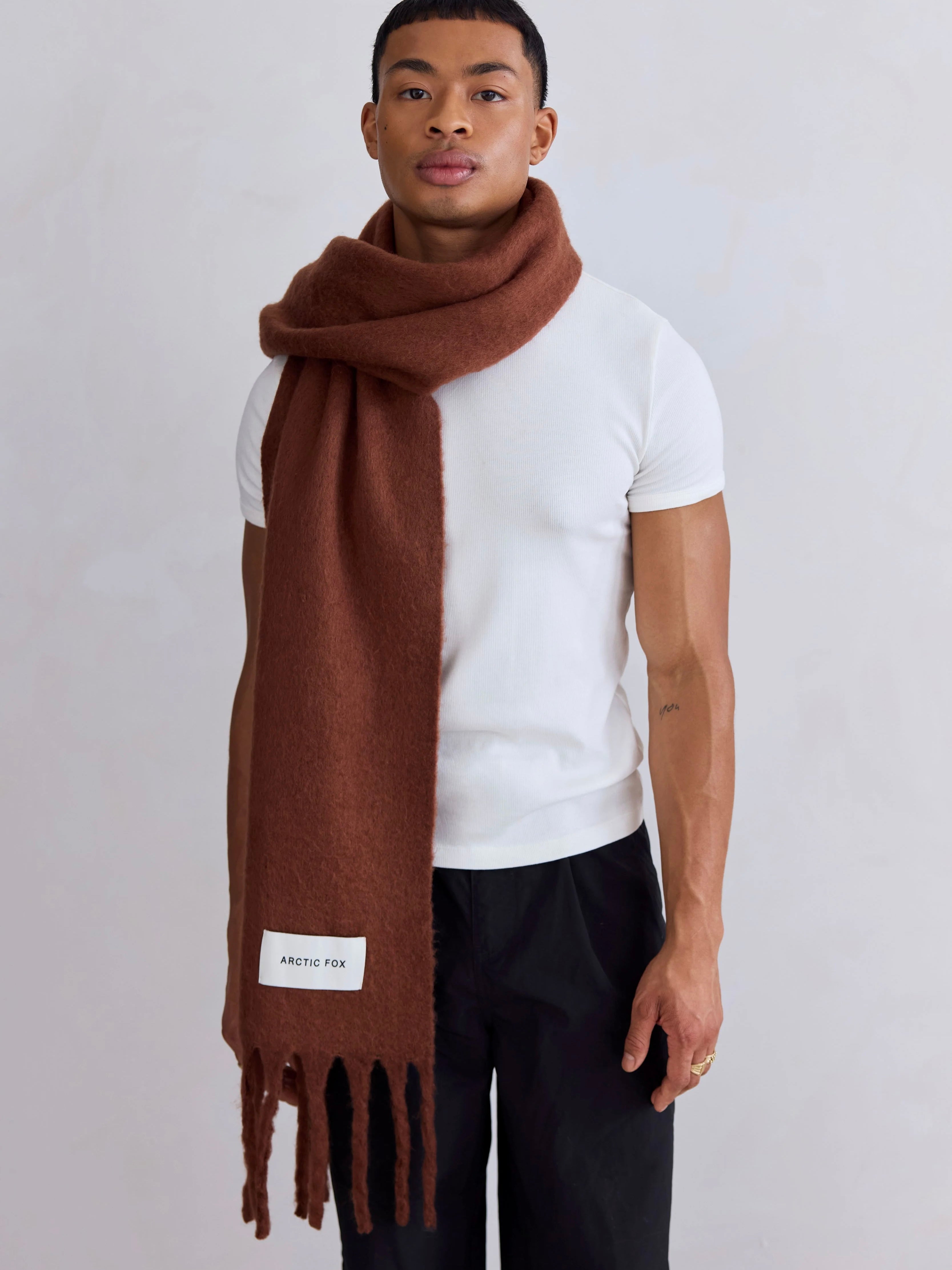 Stockholm Scarf {Sepia Brown}