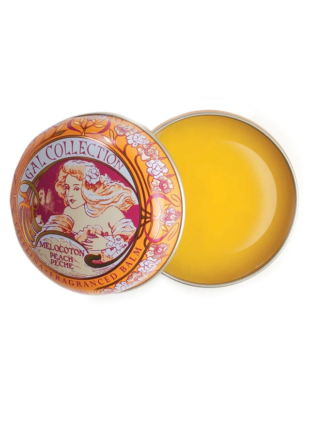 Peach Lip Balm Tin