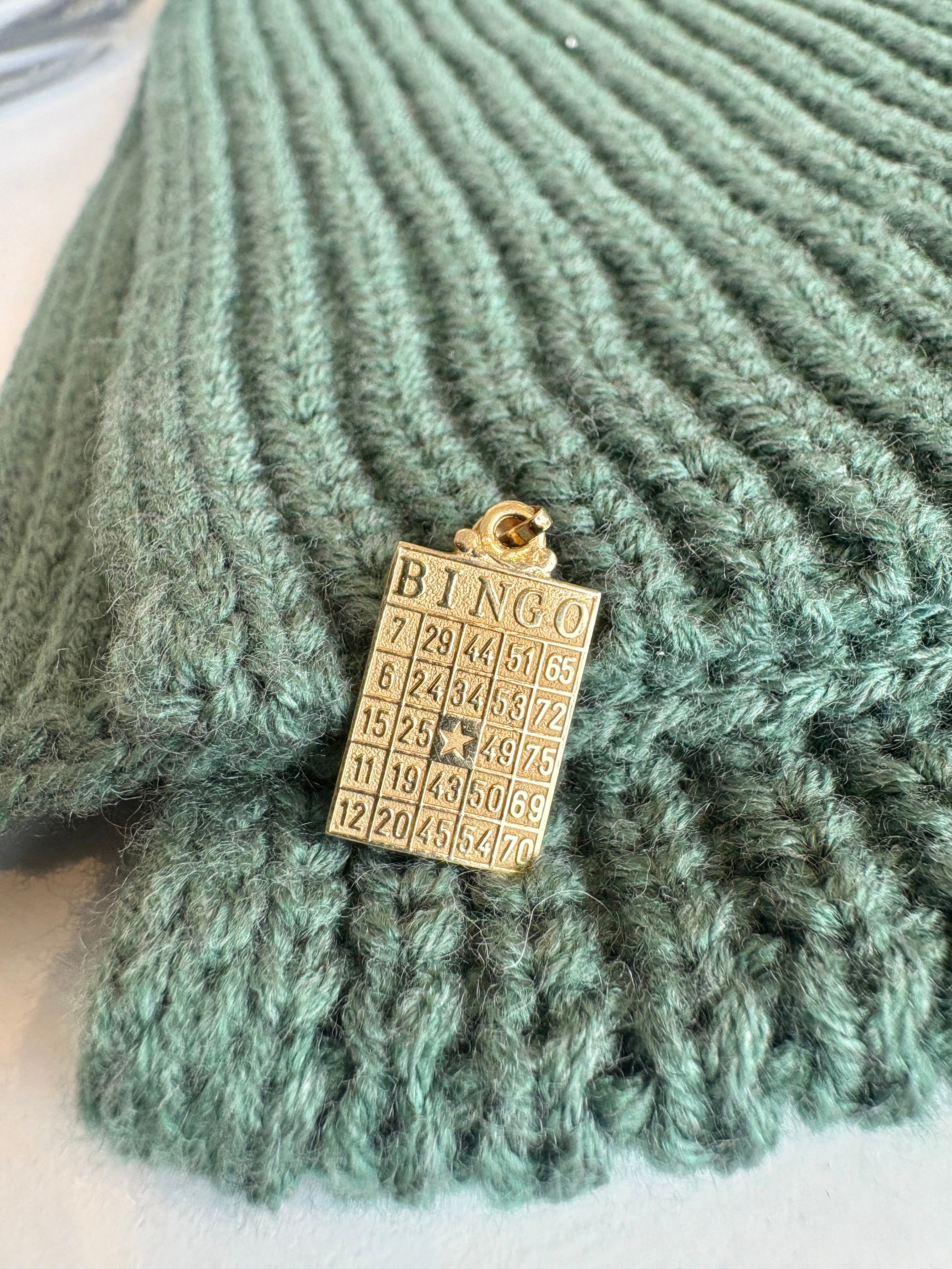 Bingo Charm {14kt/Estate}