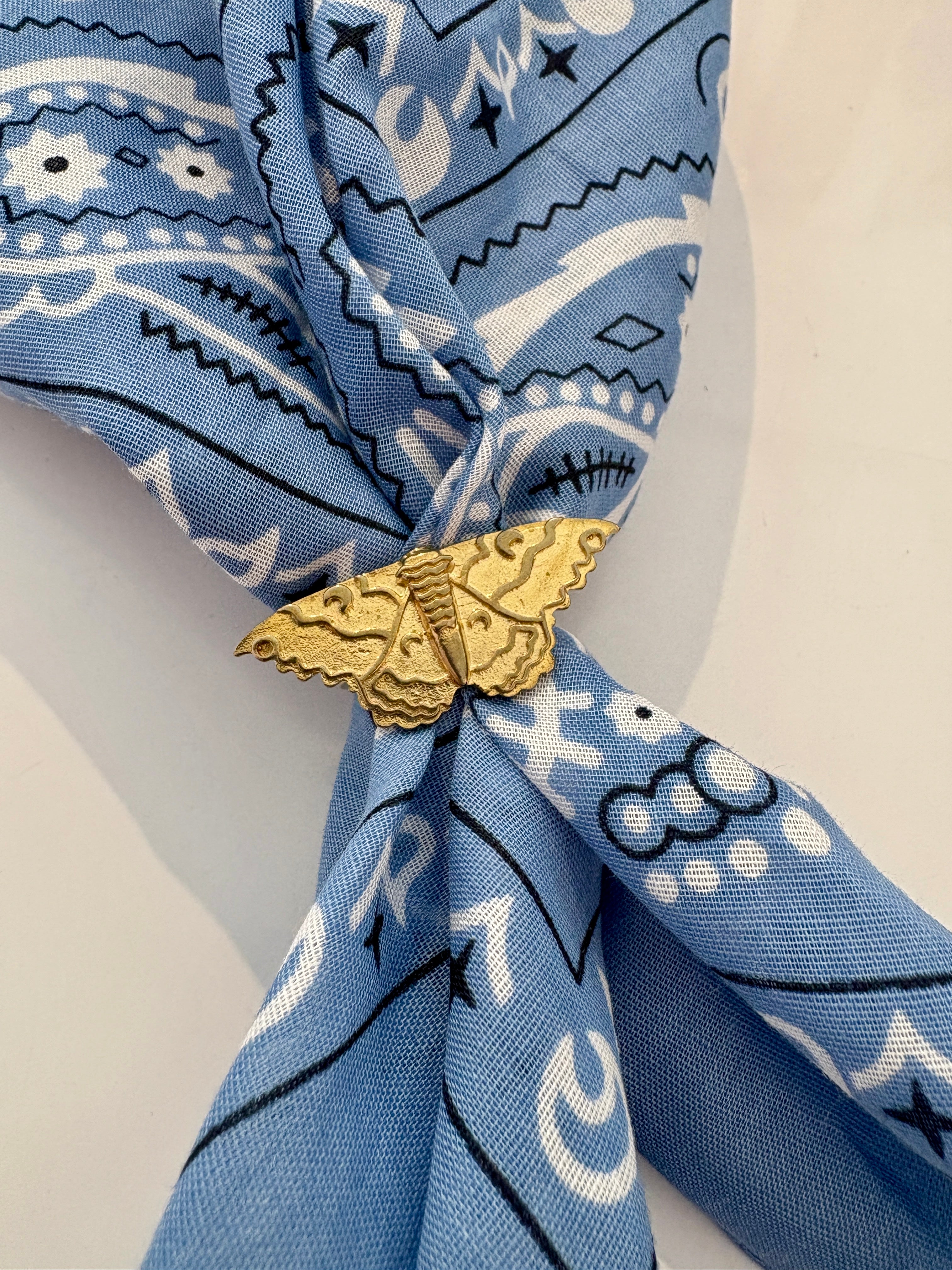 Bandana Slide {Cecropia Moth}