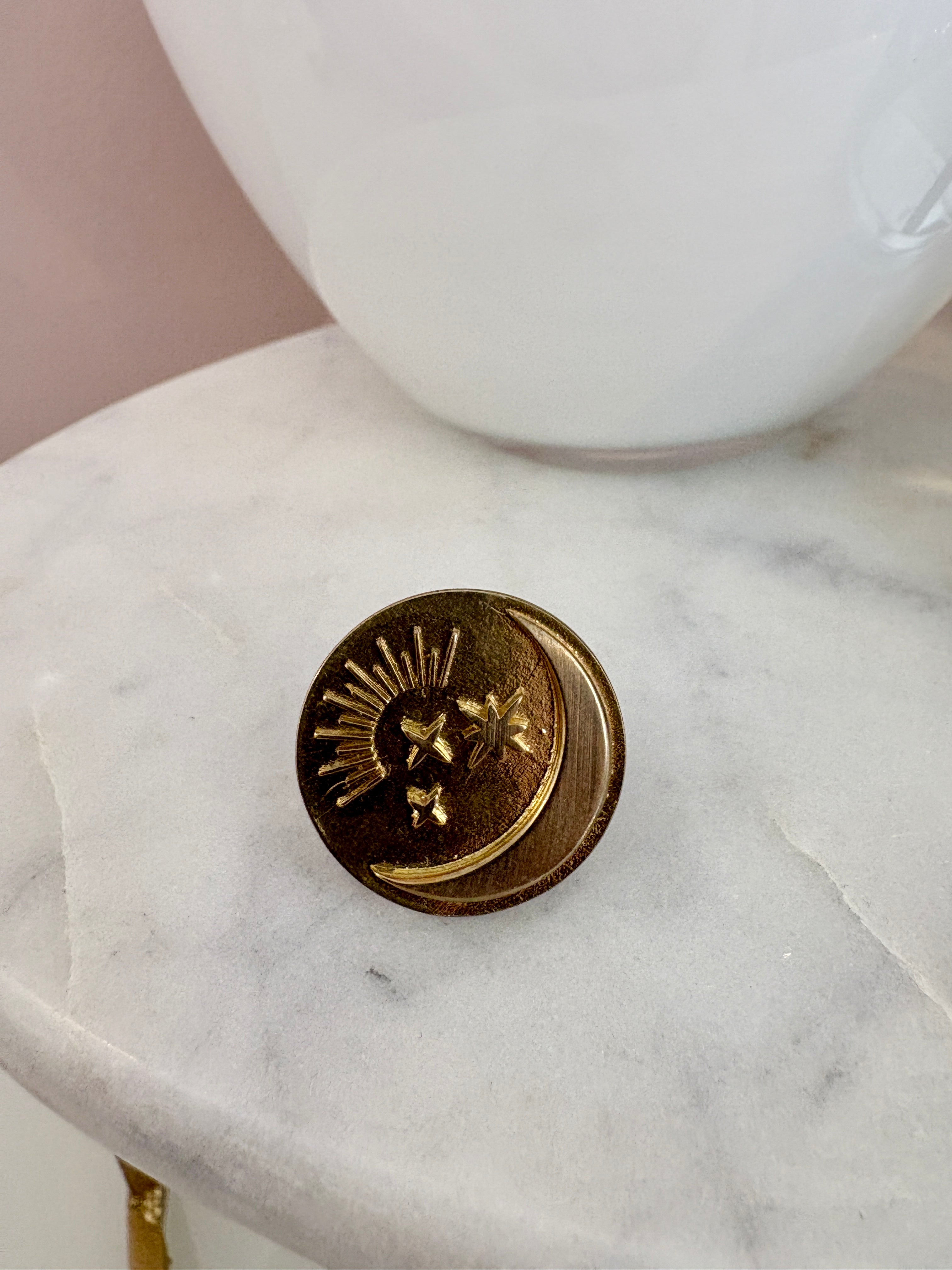 Bandana Slide {Moon and Stars Coin}