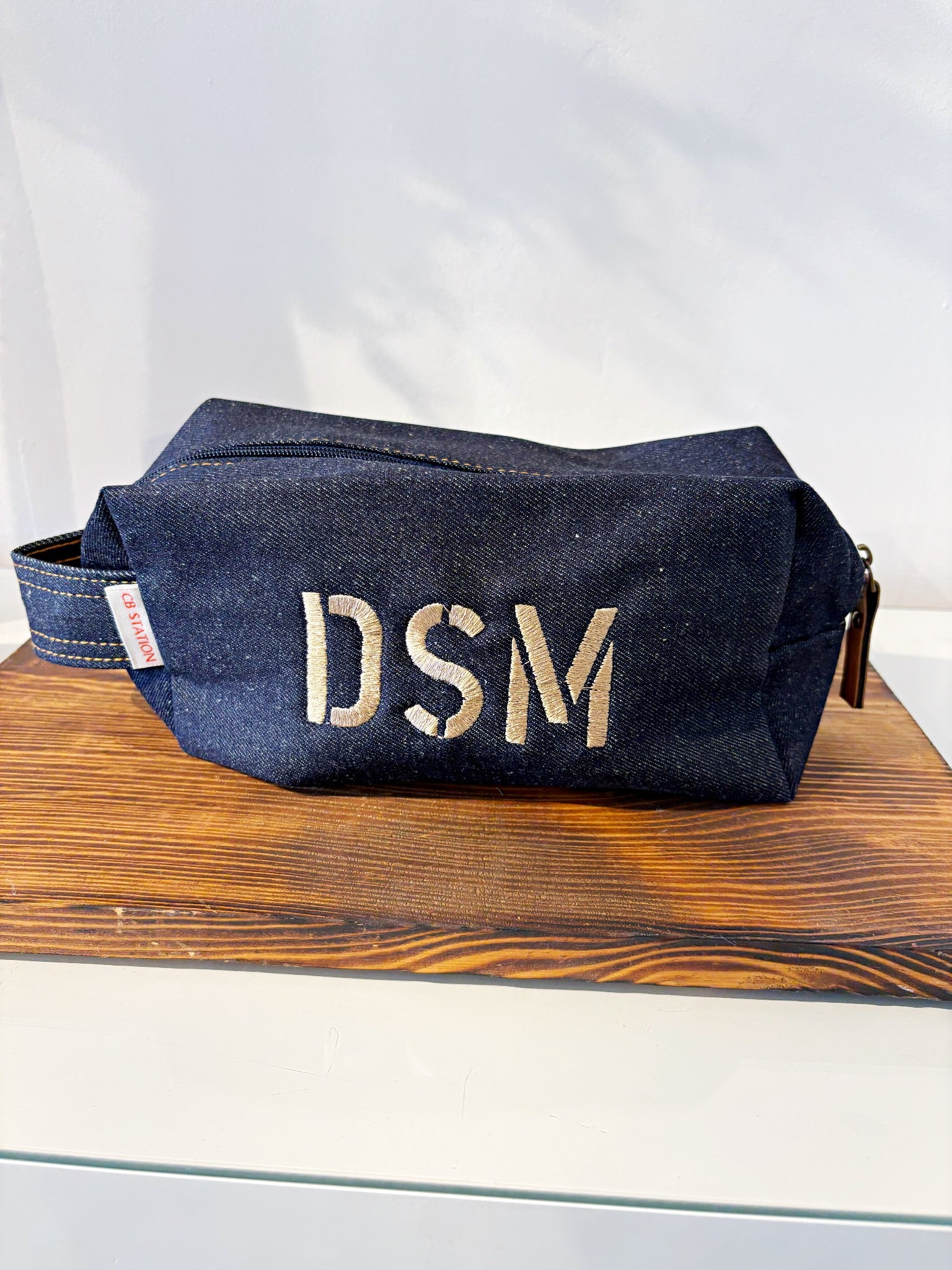 Denim Dopp Kit {DSM}
