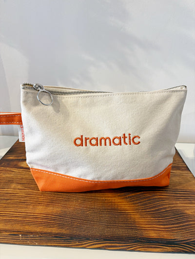 Canvas Makeup Bag